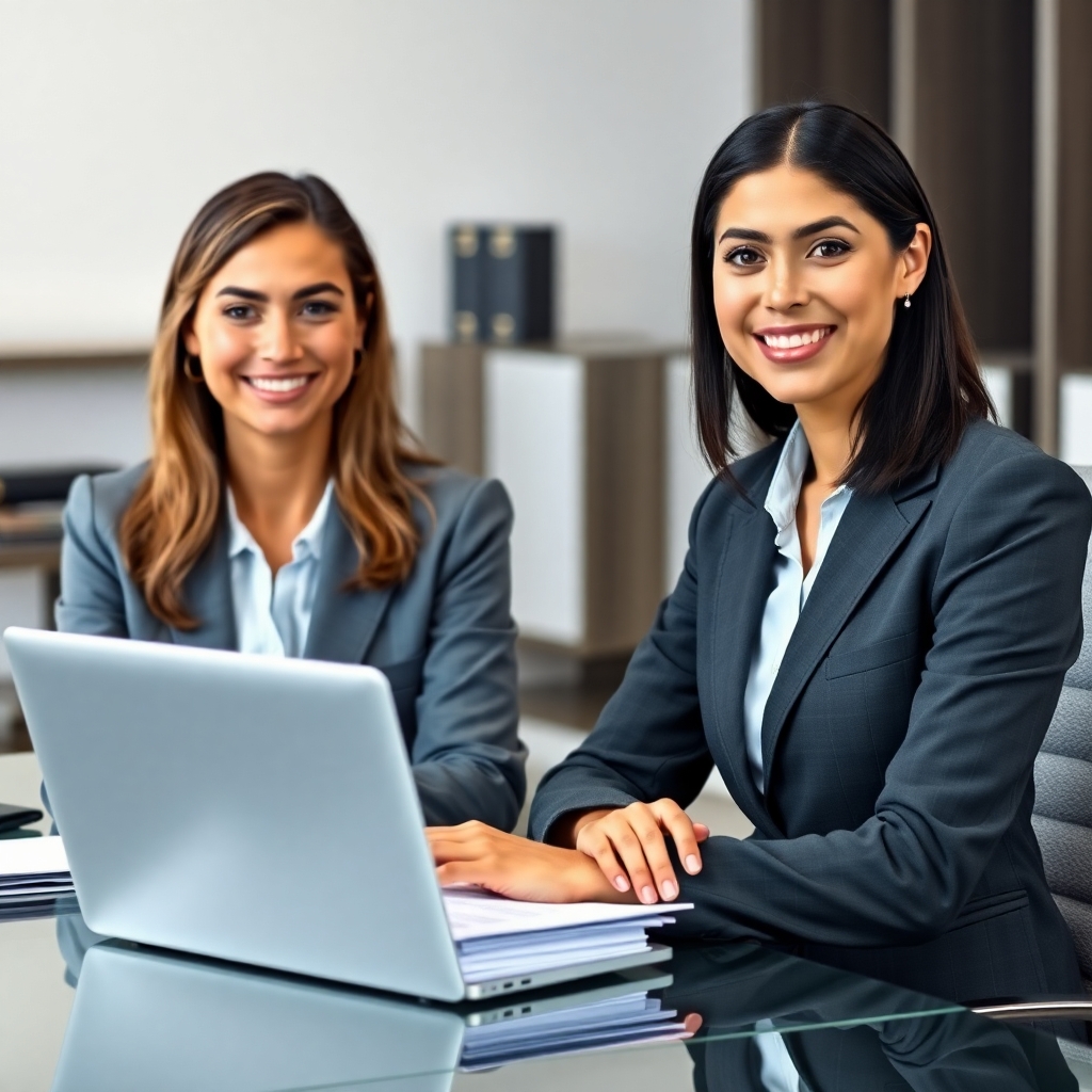 Flux Schnell Professional Legal Virtual Assistant Man And Woma