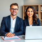 Flux Schnell Professional Legal Virtual Assistant Man And Woma