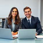 Flux Schnell Professional Legal Virtual Assistant Man And Woma