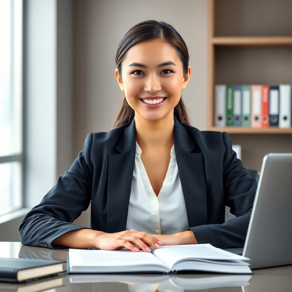 Flux Schnell Professional Legal Virtual Assistant Photorealist