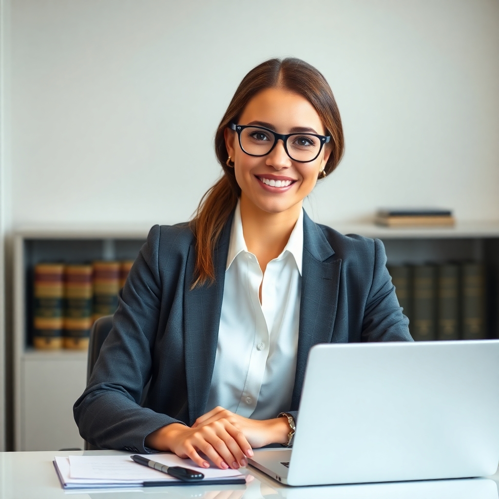 Flux Schnell Professional Legal Virtual Assistant Photorealist